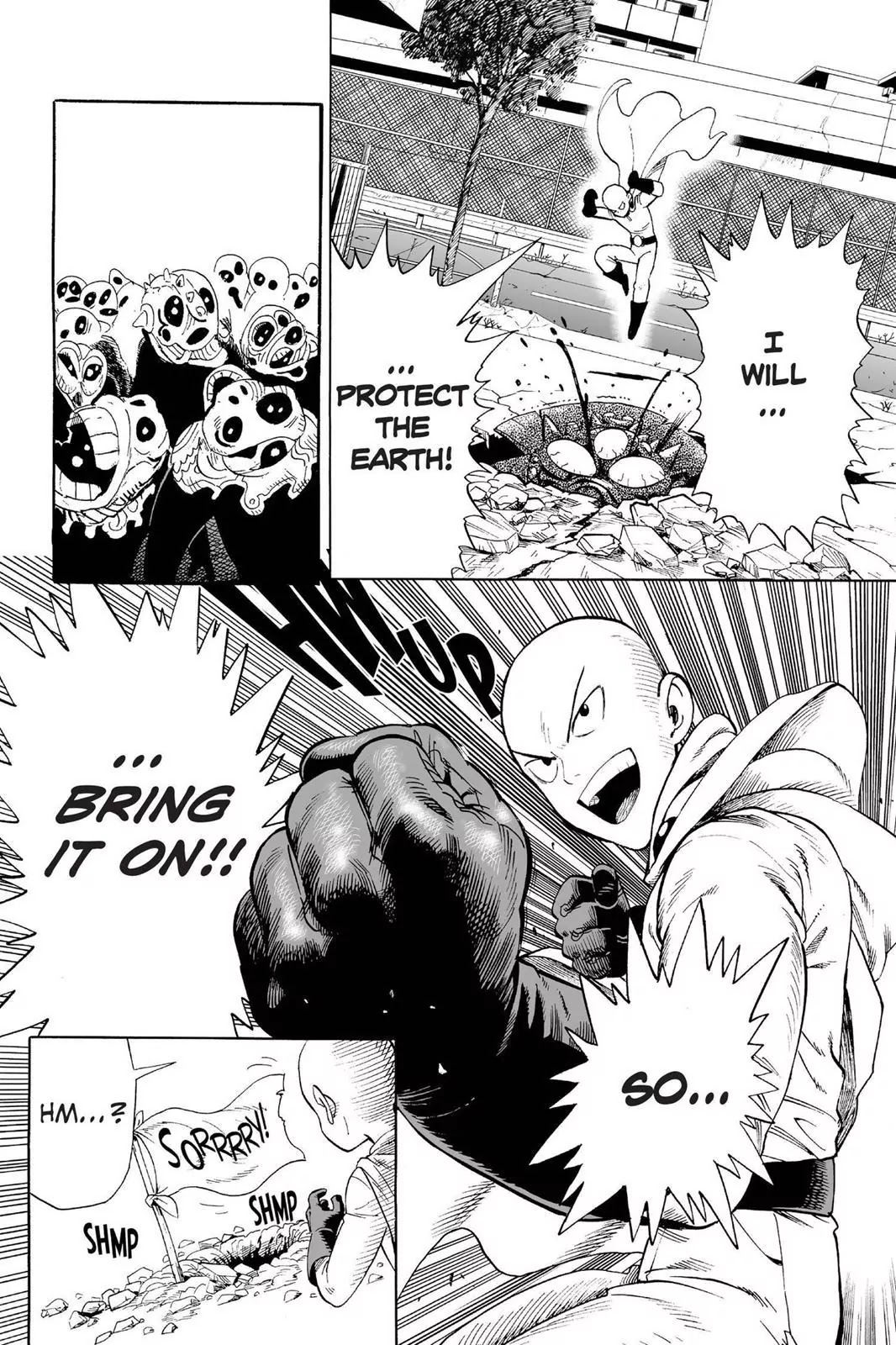 One Punch Man Chapter 4