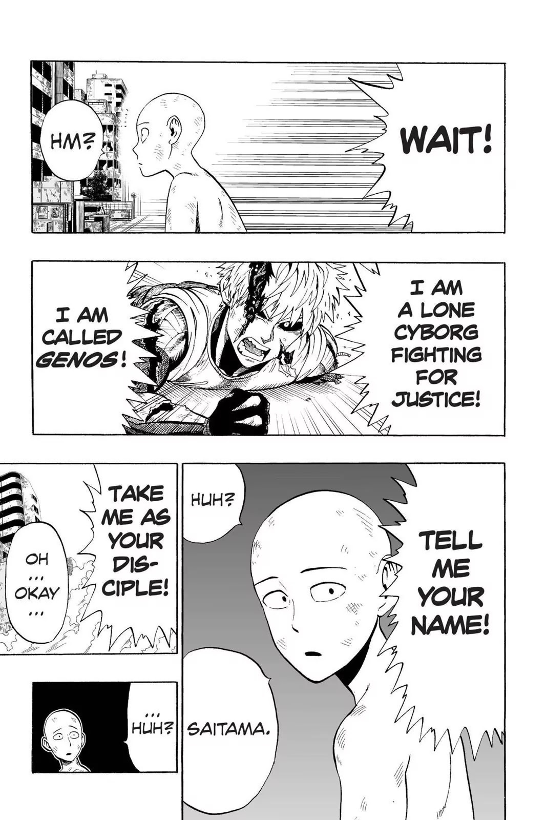 One Punch Man Chapter 6