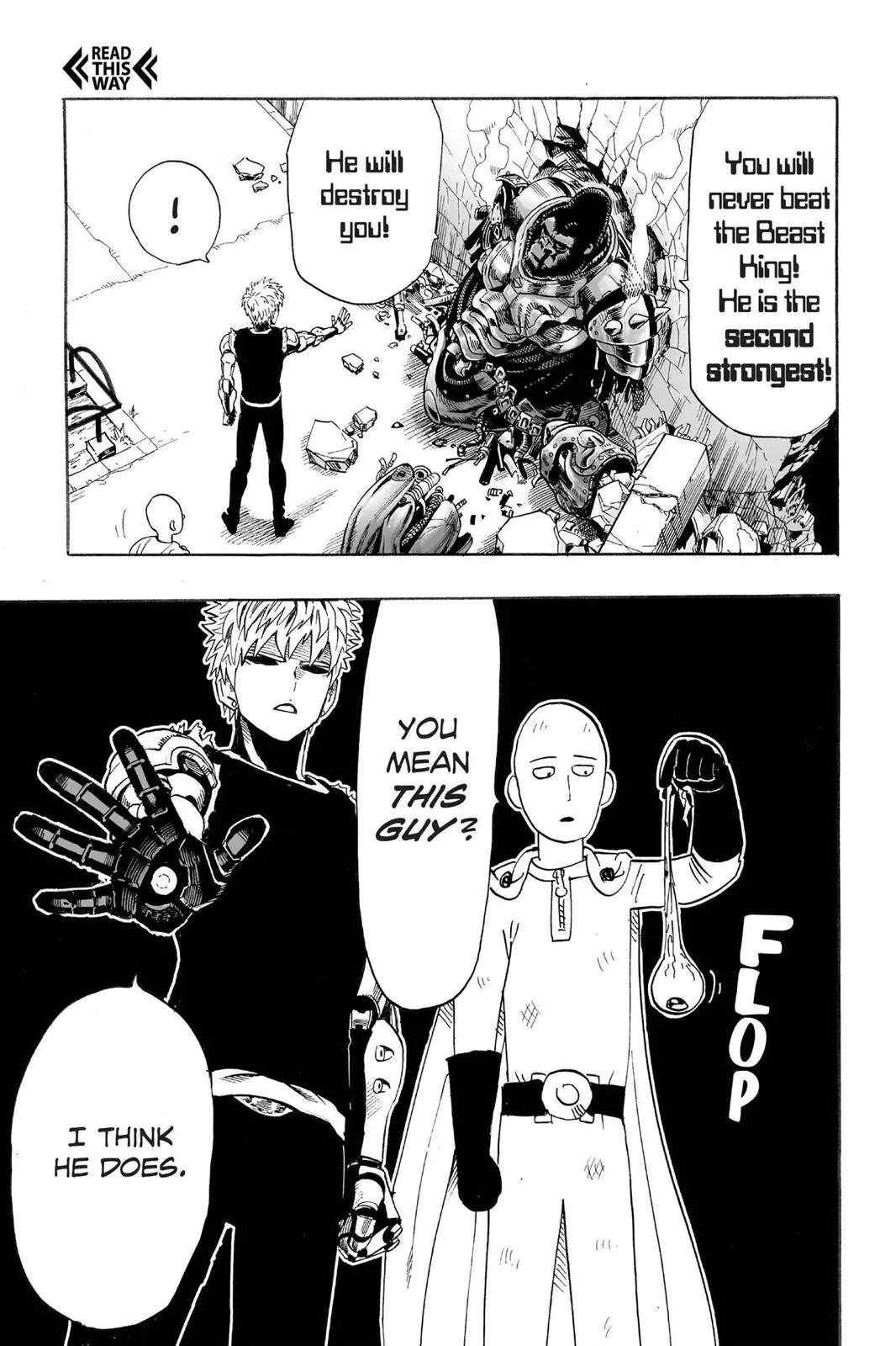 One Punch Man Chapter 8