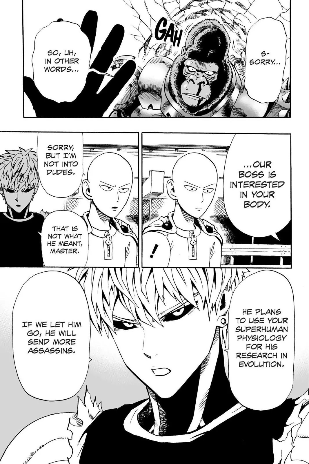 One Punch Man Chapter 9