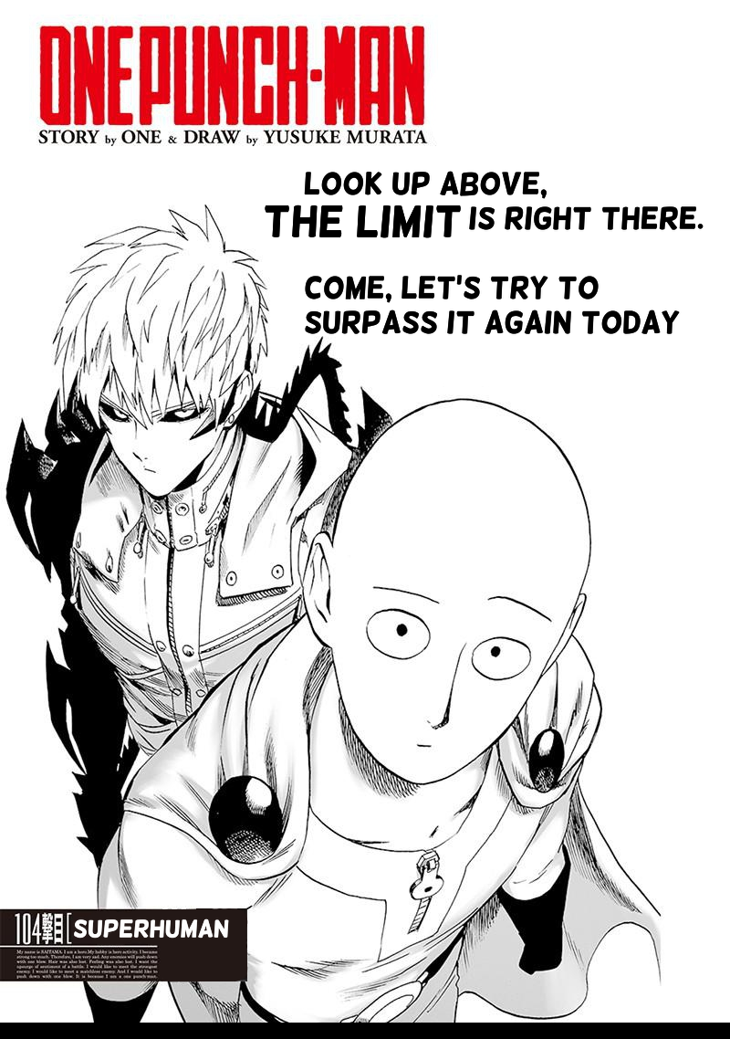 One Punch Man Chapter 104