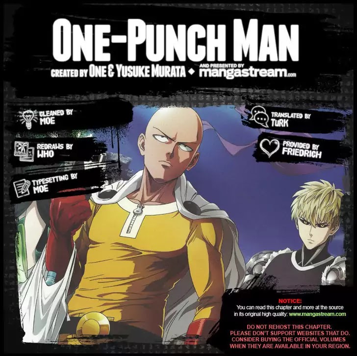 One Punch Man Chapter 62